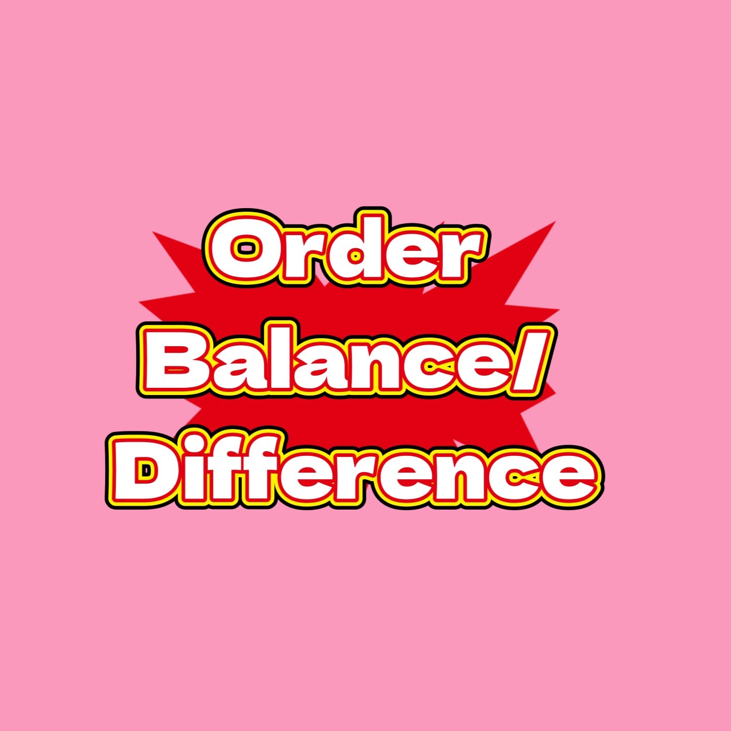 02--OLNY Order Balance/ Difference